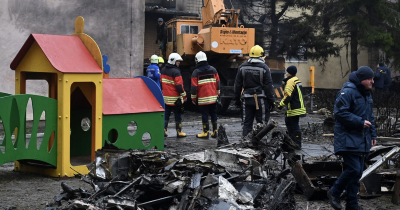 У Броварах прощаються з 5-річною Міланкою та її мамою, які загинули внаслідок падіння гелікоптера