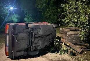 На Черкащині п’яний водій перекинув ВАЗ: постраждали троє дітей, серед них дворічний малюк