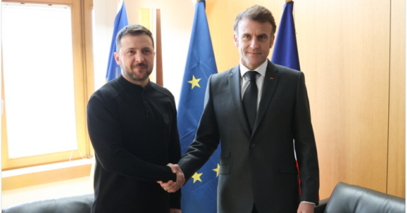 Макрон проведе зустріч із Зеленським у Парижі 3 вересня