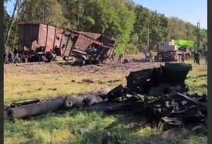 На Київщині сталася детонація боєприпасів у поїзді, що перевозив військовий вантаж - Генштаб