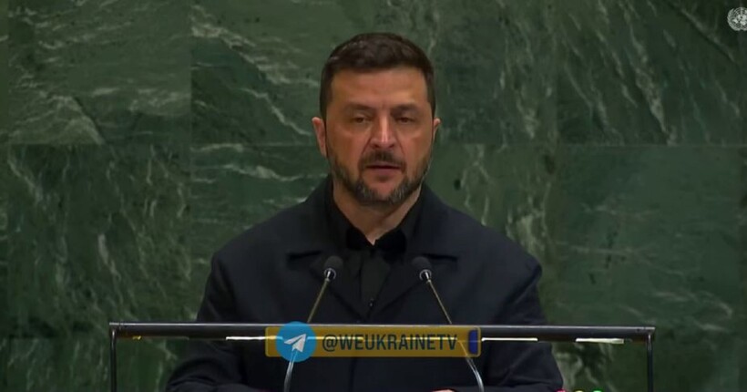 Зеленський під час дебатів Генасамблеї ООН згадав про замах на Трампа