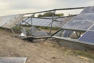Окупанти пошкодили сонячні панелі на Дніпропетровщині: в небі над регіоном було знищено шість БпЛА