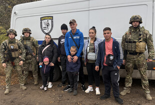 "Білі янголи" евакуювали родину з дітьми з Куп’янського району