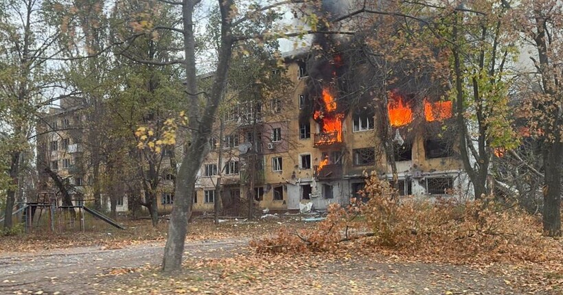 Шестеро цивільних поранені внаслідок масованих обстрілів Донеччини