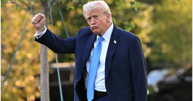 Трамп розповів про МРТ під час візиту до лікарні Волтера Ріда