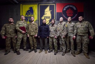 Зеленський зустрівся з воїнами 