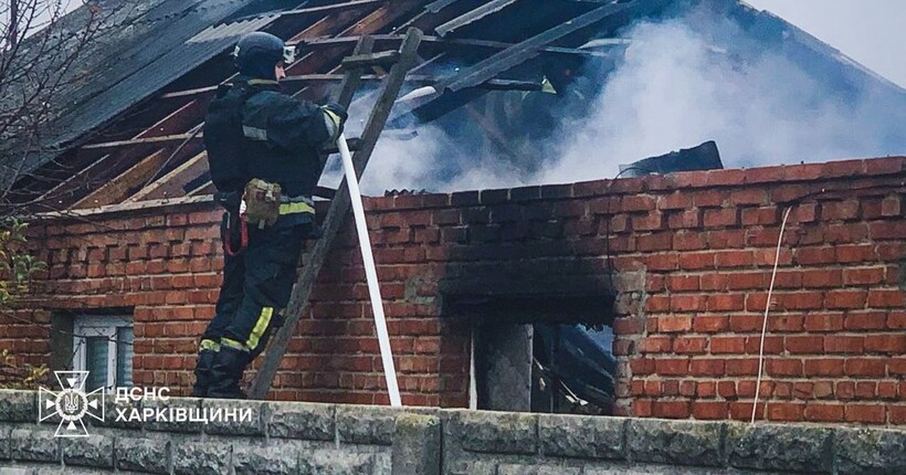 Росіяни вдарили по Рубіжному: спалахнули пожежі у житловому секторі (фото)
