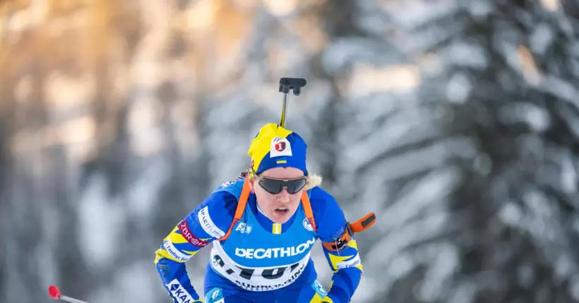 Українка Меркушина стала чемпіонкою Європи з біатлону у спринті