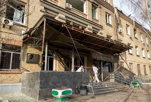 У Києві внаслідок атаки пошкоджено два медзаклади: евакуйовано 90 пацієнтів