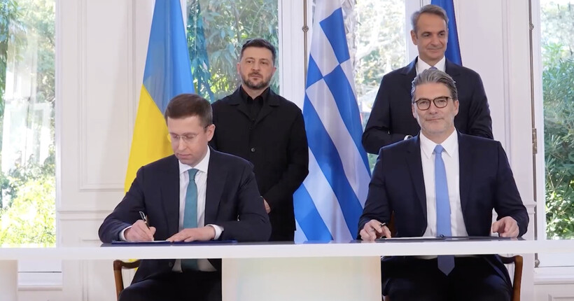 Україна та Греція підписали Лист про наміри щодо постачання природного газу на зимовий період