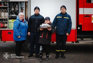 Врятував себе та бабусю під час пожежі: у Харкові відзначили хлопчика