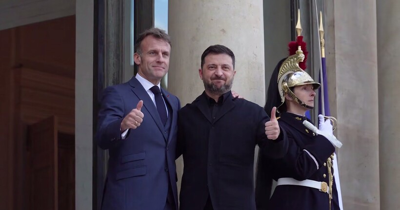 Єлисейський палац анонсував візит Зеленського в Париж