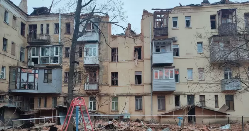 Обстріл Харкова: пошкоджений будинок можуть частково знести