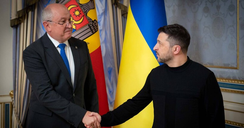 Зеленський зустрівся з прем’єр-міністром Молдови Мунтяну: подробиці
