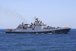 У Новоросійську пошкоджено російський фрегат 
