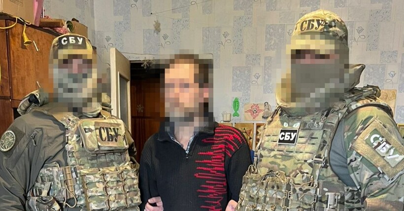 СБУ затримали коригувальника ударів по Запоріжжю, який маскувався під пенсіонера