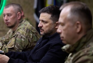 Зеленський відвідав воїнів 31 ОМБр на Олександрівському напрямку (відео)