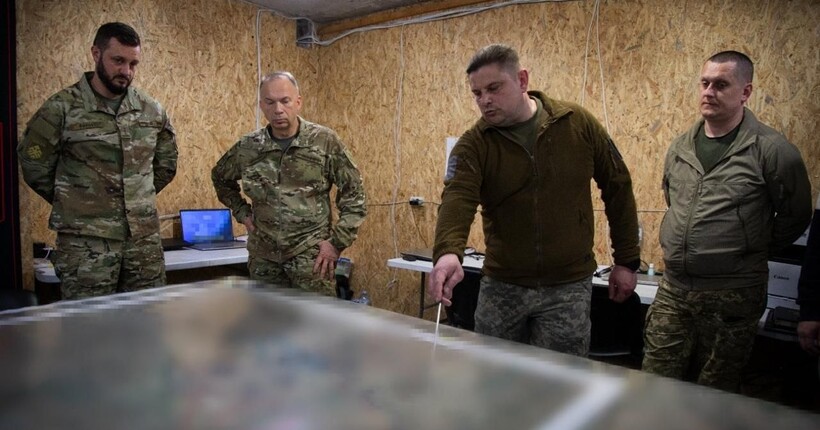 Робоча поїздка на Слобожанщину: Сирський оцінив ситуацію, відвідавши позиції НГУ 