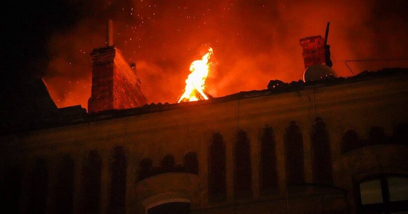 Ворог вночі атакував ударними БпЛА Одесу: пошкоджені ліцей, дитсадок та житлові будівлі
