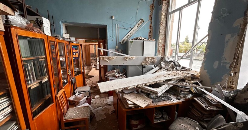 Російський дрон влучив в краєзнавчий музей у Конотопі на Сумщині: фото наслідків