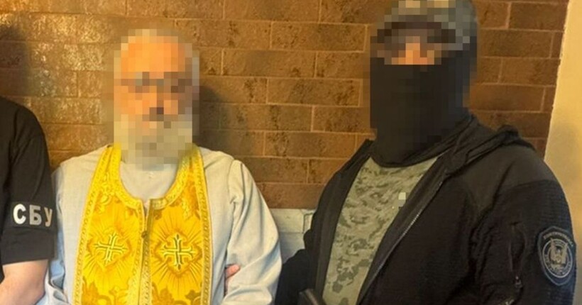 СБУ викрили священника УПЦ (МП), який наводив балістику по Одесі