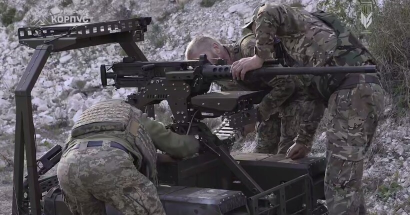 В 115 ОМБр показали, як робот допоміг вибити росіян з села на Харківщині (відео)