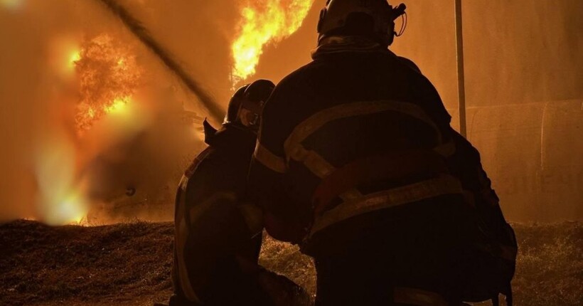 Росіяни атакували промисловий об'єкт на Київщині: поранений водій бензовоза (фото)