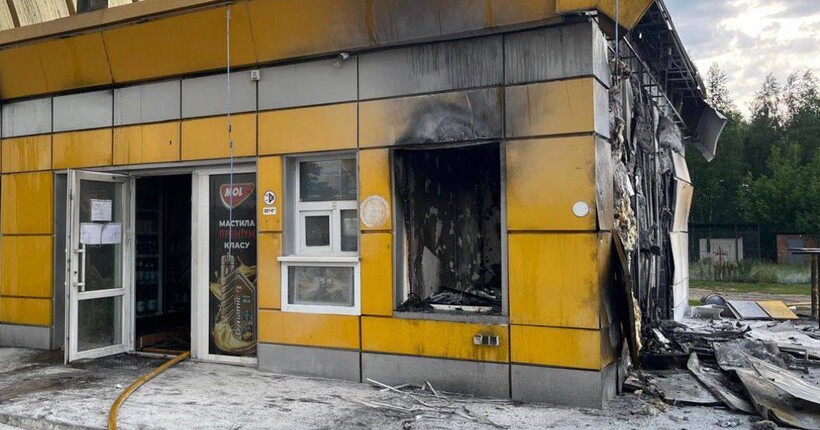Ворог атакував низку АЗС на Чернігівщині - ОВА