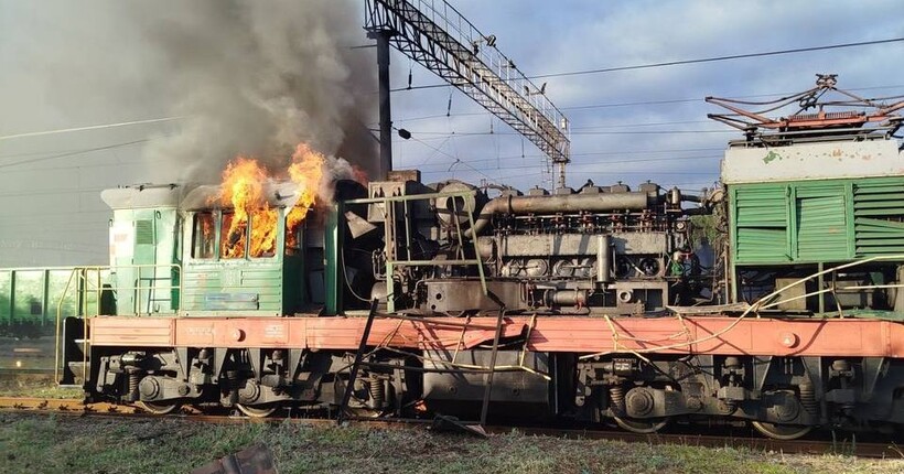 Росіяни вдарили по залізничній станції на Харківщині
