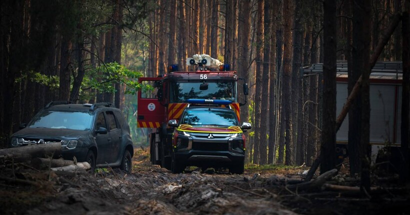 У Чорнобильській зоні гасять лісову пожежу: залучено понад 260 рятувальників і техніку