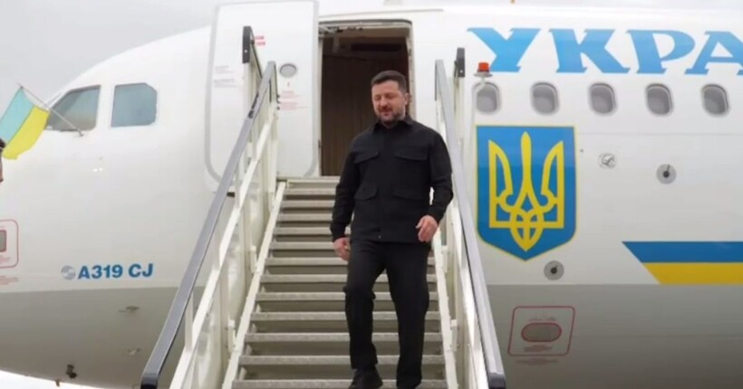 Зеленський прибув до Ірландії для участі у заходах Ради ЄС