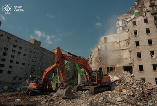 Зеленський: після атаки на Київ ще 10 людей не виходять на зв'язок