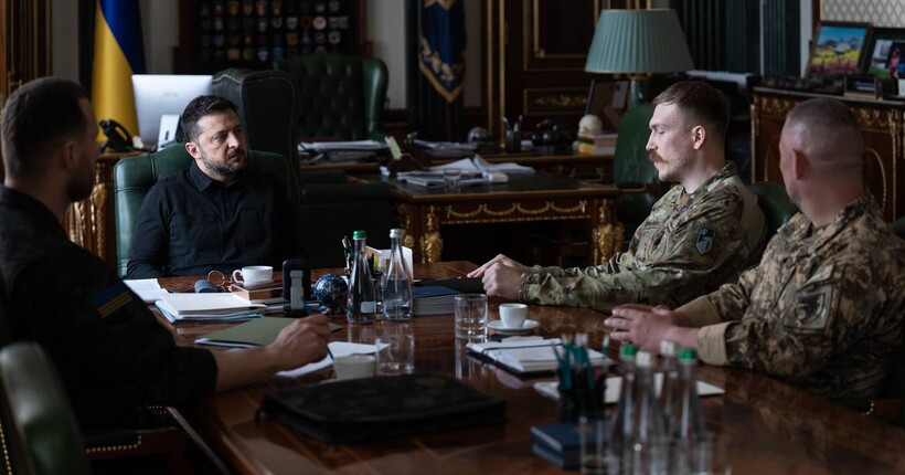 Зеленський зустрівся з Драпатим, Білецьким, Апостолом, Горбатюком та Прокопенком