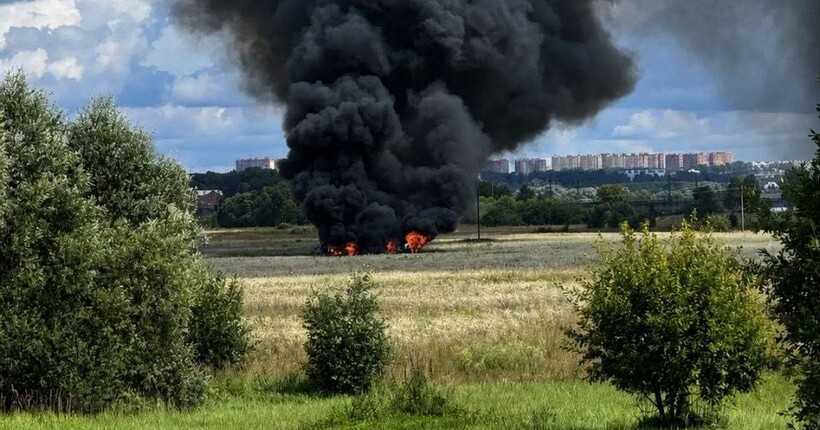 У Підмосков'ї розбився новітній винищувач Су-57