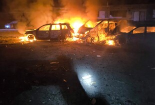 Удар балістикою по Києву: у трьох районах виникли пожежі, є постраждалі