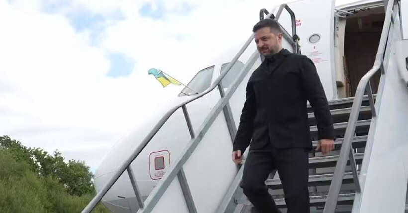 Зеленський прибув до Великої Британії: програма візиту (відео)