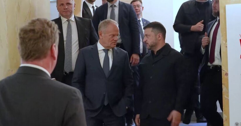 Зеленський зустрівся з премʼєром Польщі Туском (відео)