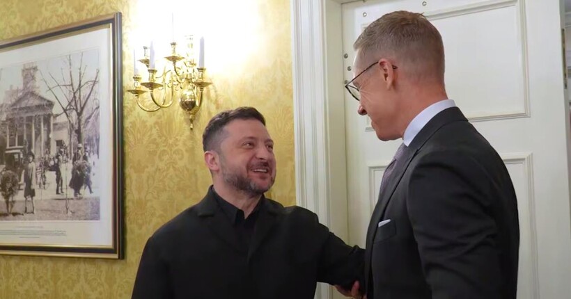 Зеленський зустрівся зі Стуббом: обговорили далекобійні санкції, ППО та дипломатію