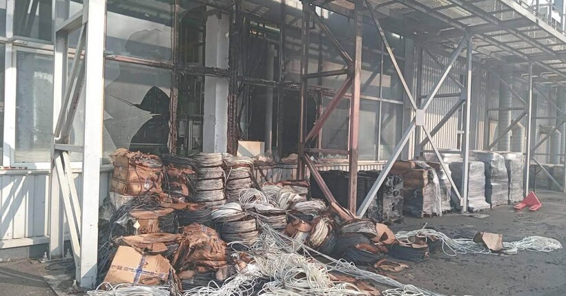 Ворожа атака пошкодила завод 