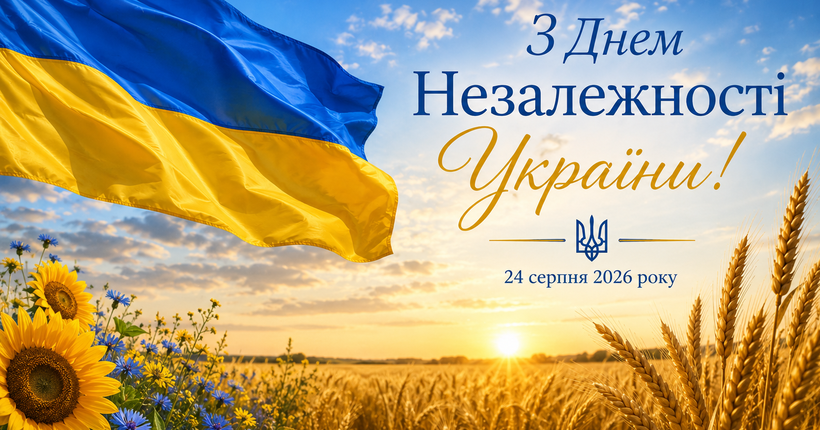 Красиві привітання з Днем Незалежності України 2026 для рідних і друзів