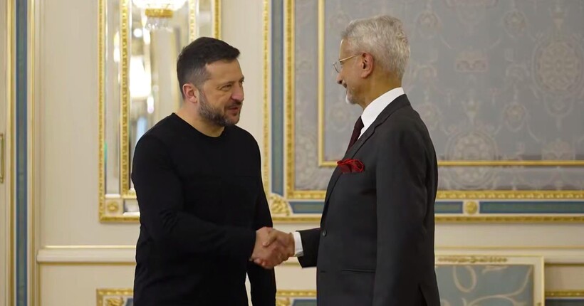Зеленський зустрівся з головою МЗС Індії: обговорили мир і безпеку в Чорному морі