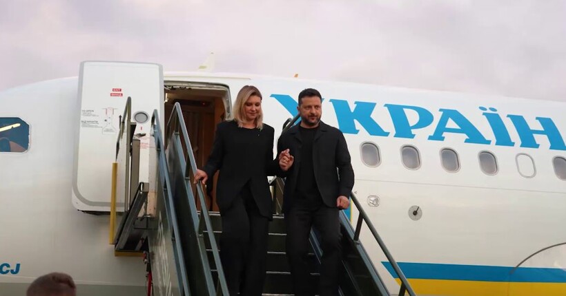Зеленський разом із першою леді прибув до Норвегії