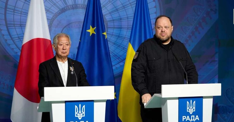 Історичний візит: Спікер парламенту Японії вперше виступив в Раді