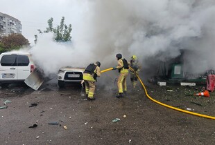 Російський дрон завдав удару по АЗС на міжнародній трасі на Житомирщині