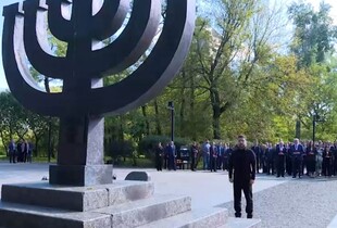 Зеленський вшанував пам'ять жертв нацистських розстрілів у Бабиному Яру у Києві