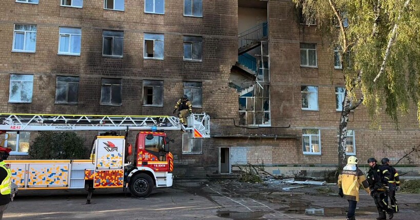 ДСНС і поліція показали наслідки удару по школі в Києві: що відомо про руйнування (фото)