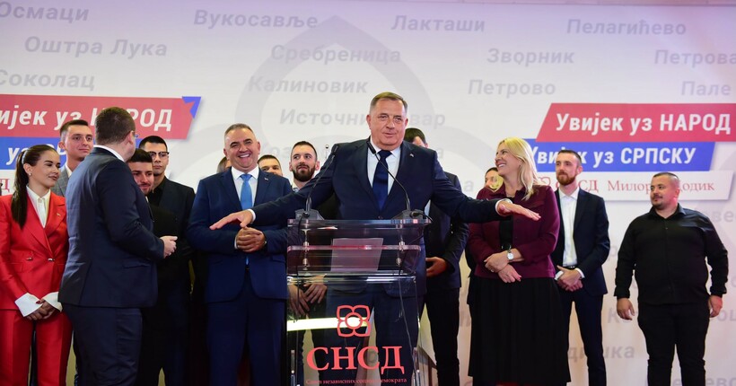 Вибори в Боснії і Герцеговині: лідирує партія проросійського Додіка