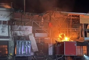 Росіяни завдали удару по інфраструктурі логістичної компанії у Дніпропетровській області