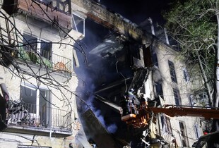 В ДСНС повідомили про наслідки атаки рф по Харкову ввечері 12 жовтня: тривають пошуково-рятувальні роботи