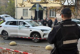 У Києві на Печерську вибухнуло авто: що відомо